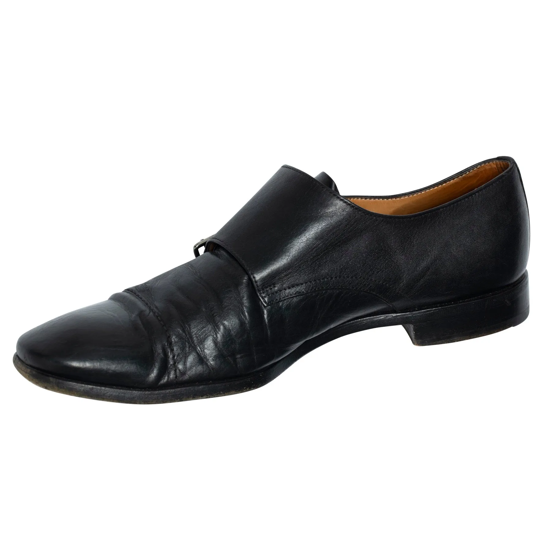 Early 2000s, Full-Grain Calf, Monk Straps, Low Vamp, Postmodern