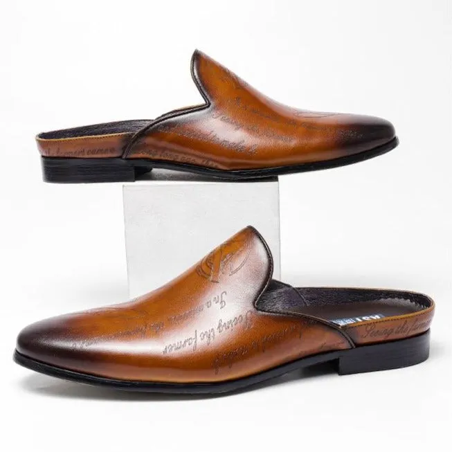 Ebonique Luxe Slide Loafers
