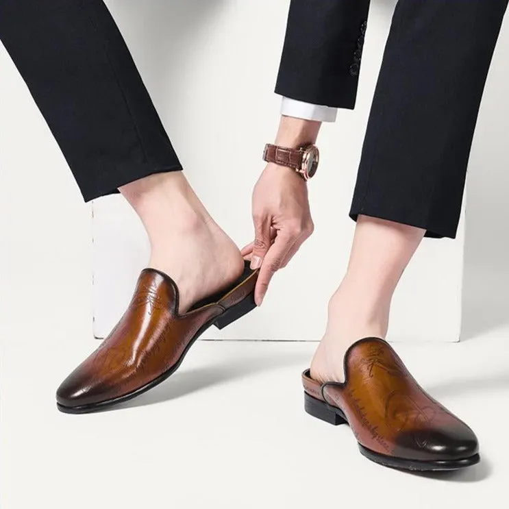 Ebonique Luxe Slide Loafers
