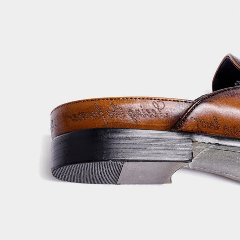 Ebonique Luxe Slide Loafers