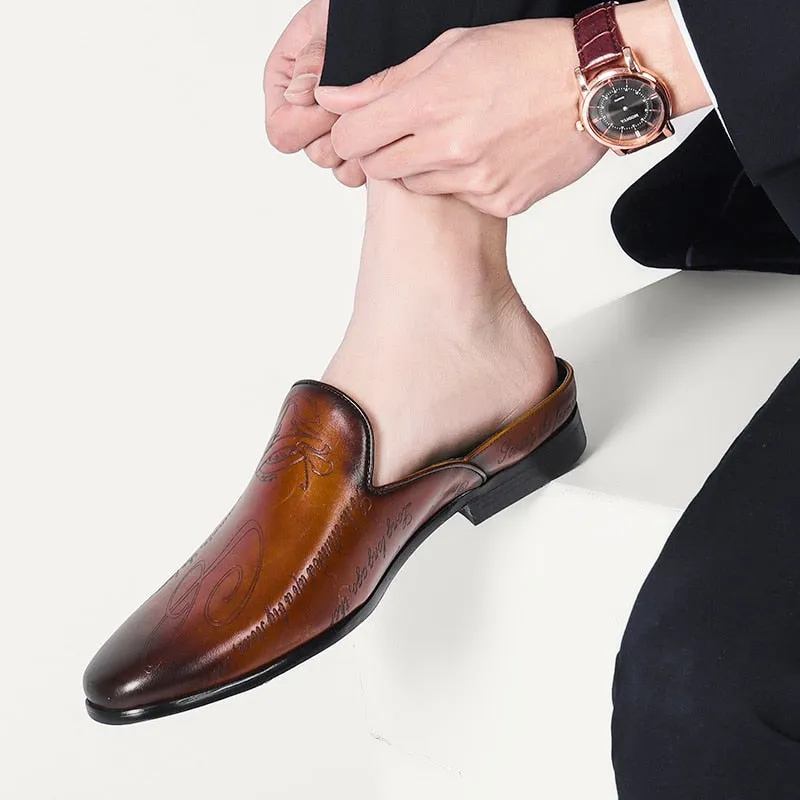 Ebonique Luxe Slide Loafers