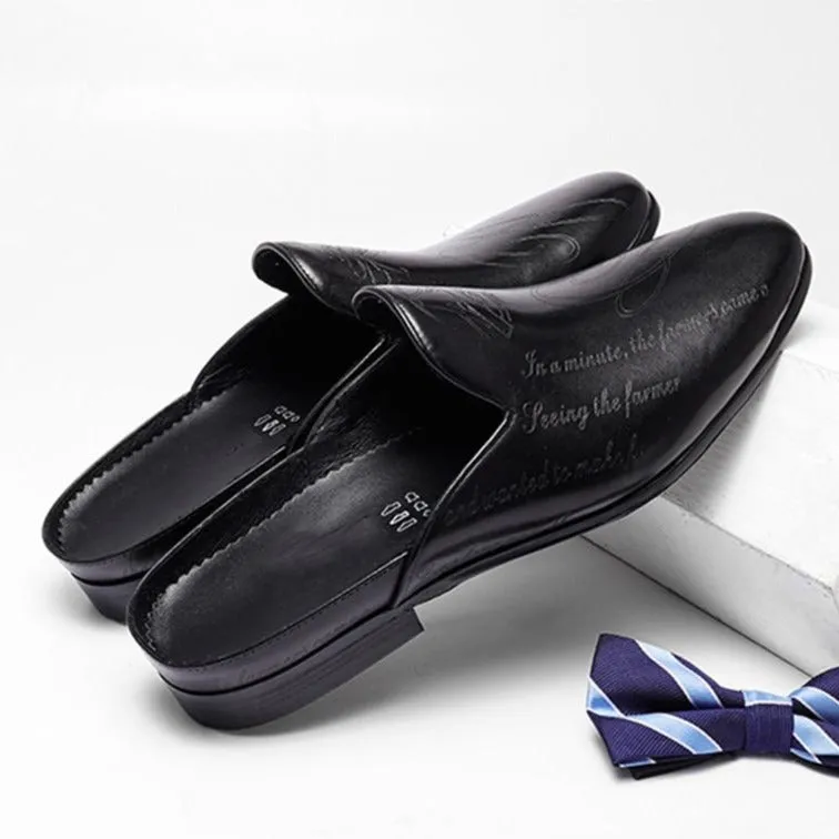 Ebonique Luxe Slide Loafers