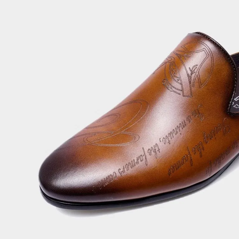 Ebonique Luxe Slide Loafers