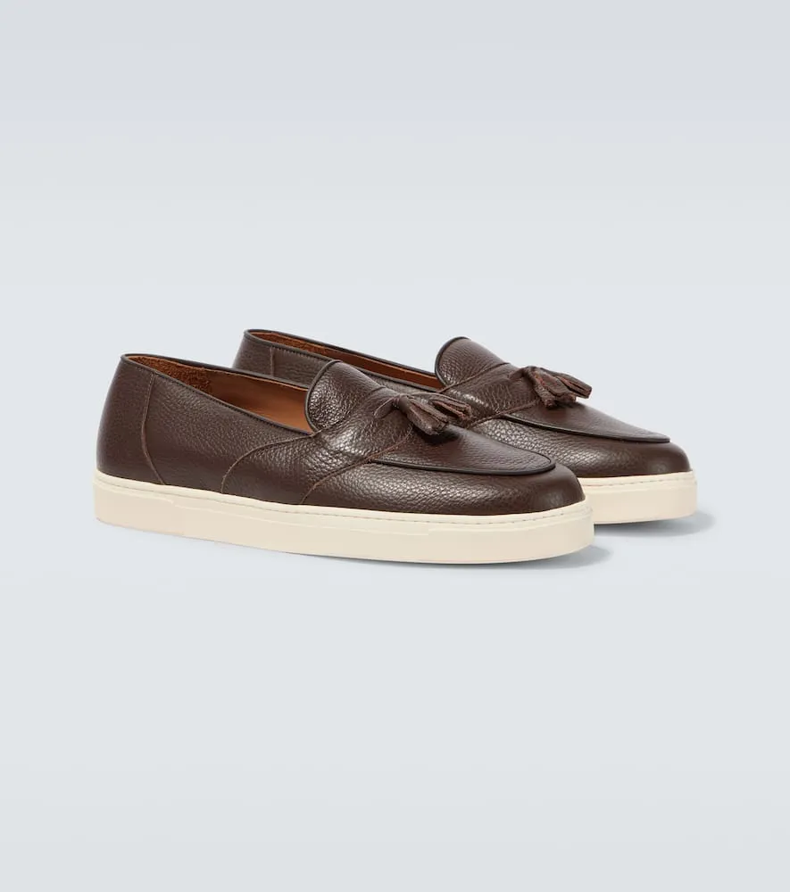 George Cleverley Joey leather loafers