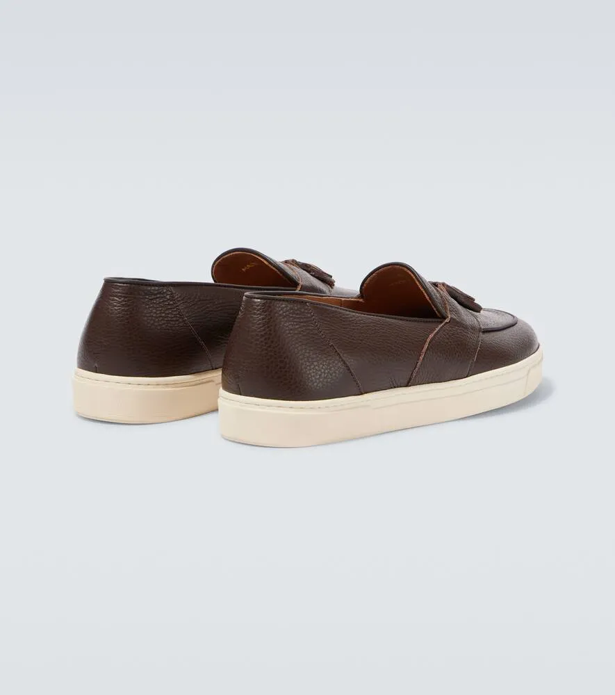 George Cleverley Joey leather loafers