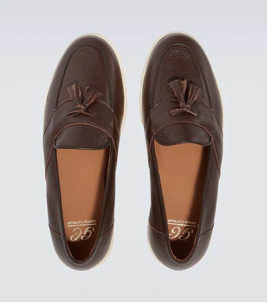 George Cleverley Joey leather loafers