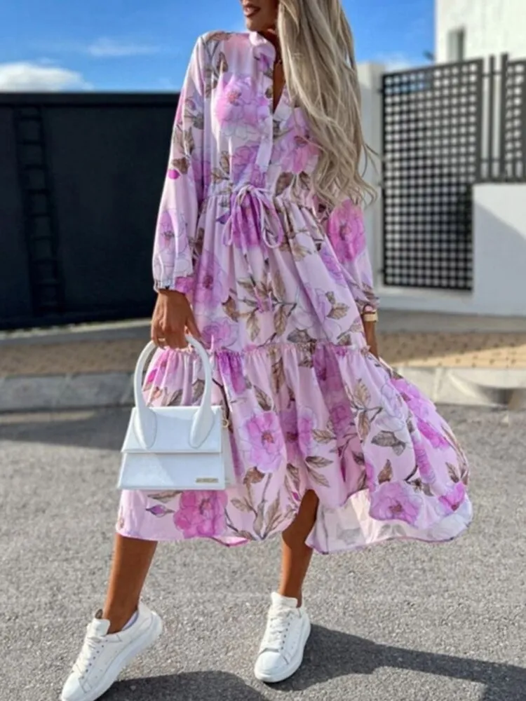 Lagos - Elegant midi dress