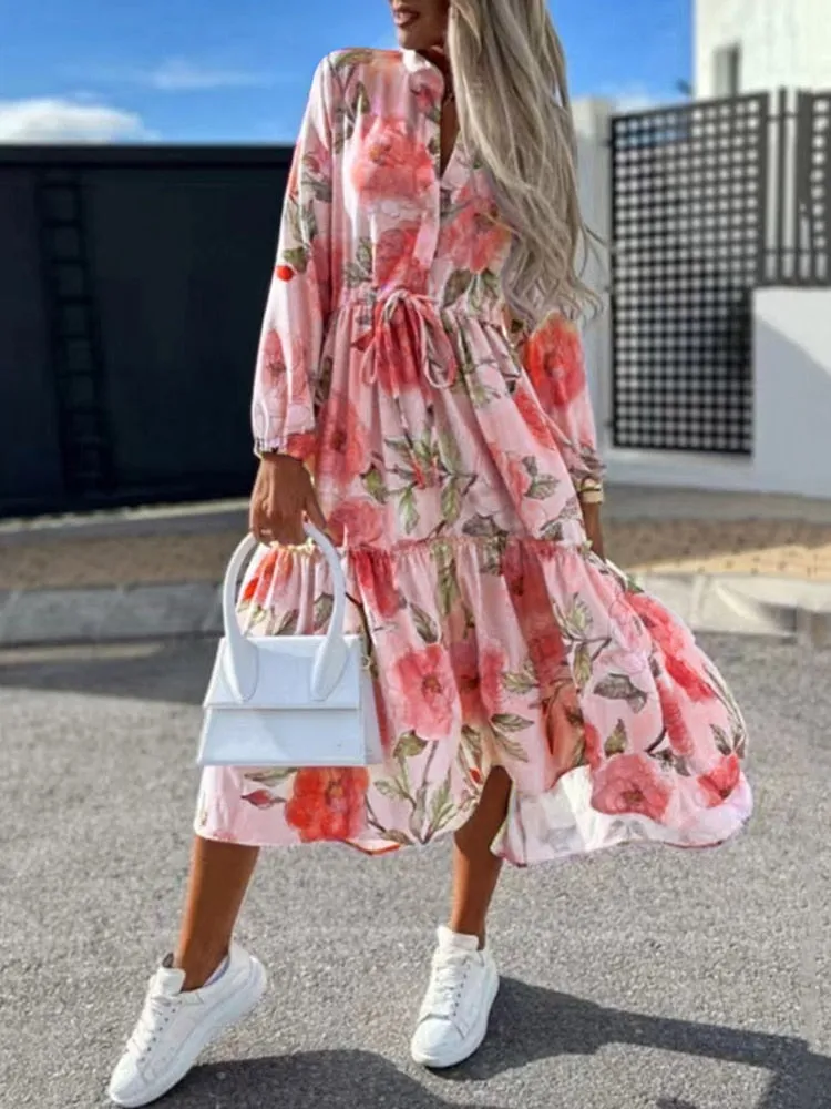 Lagos - Elegant midi dress