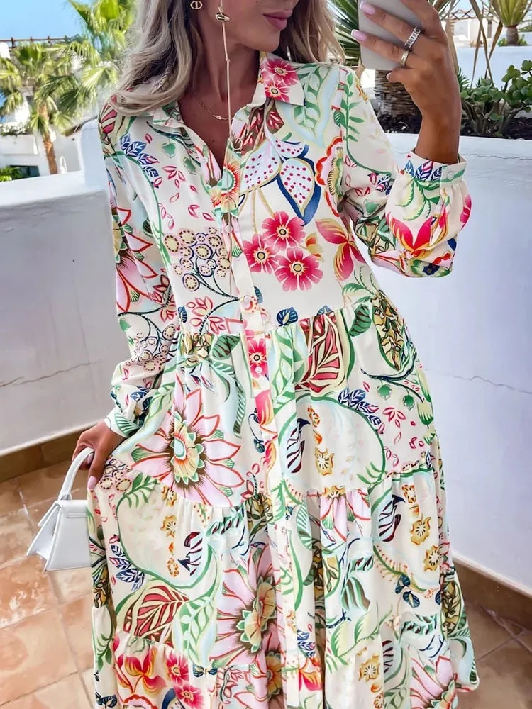 Lagos - Elegant midi dress