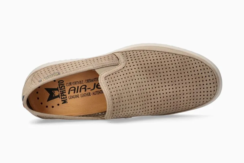 Mephisto Tiago Perforated Leather Loafers