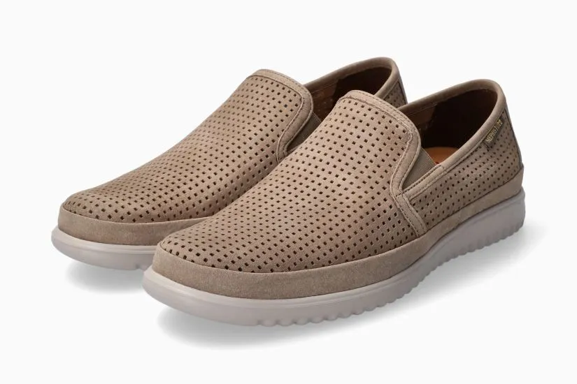 Mephisto Tiago Perforated Leather Loafers