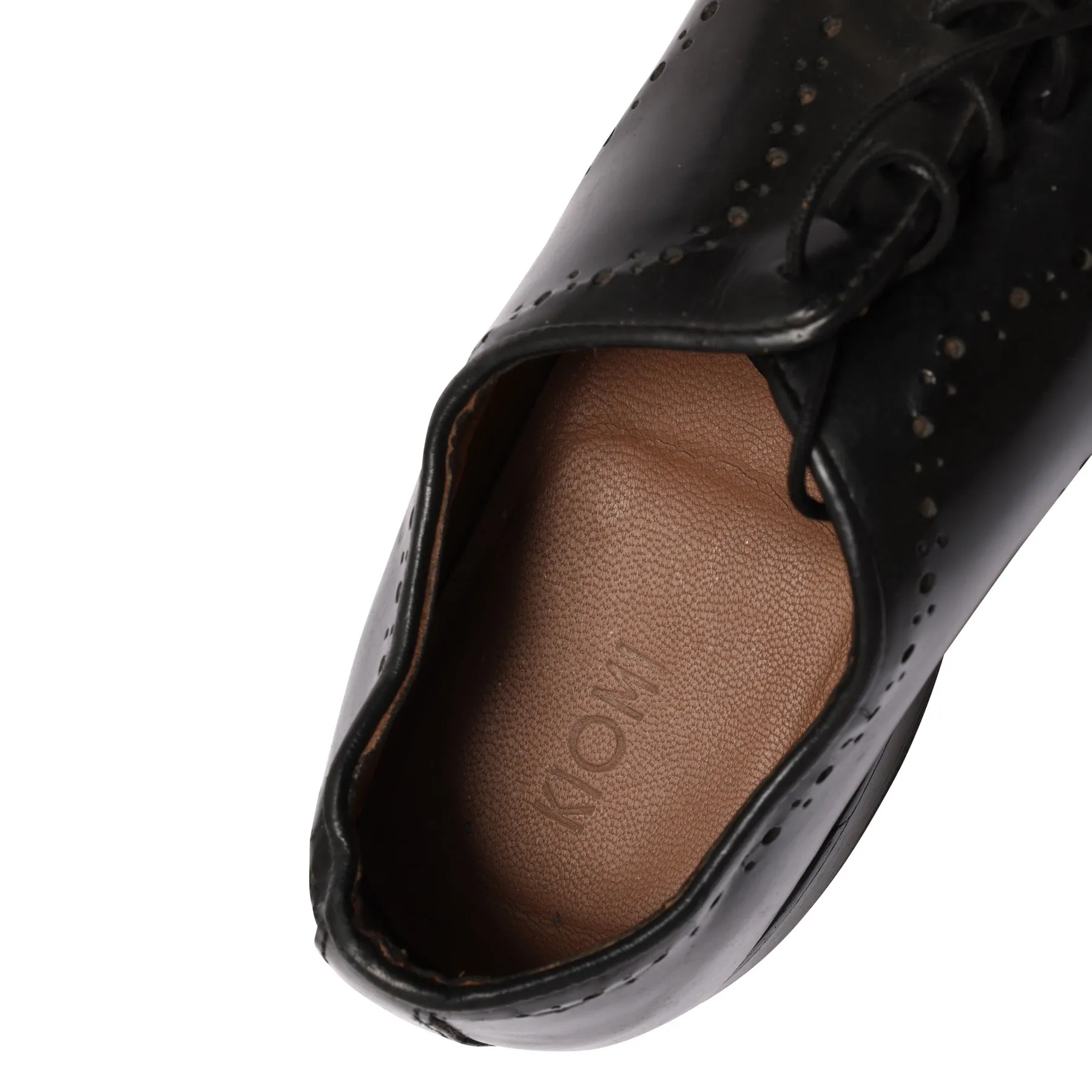 Quarter Perforations, High Sheen, Half Brogue Oxford