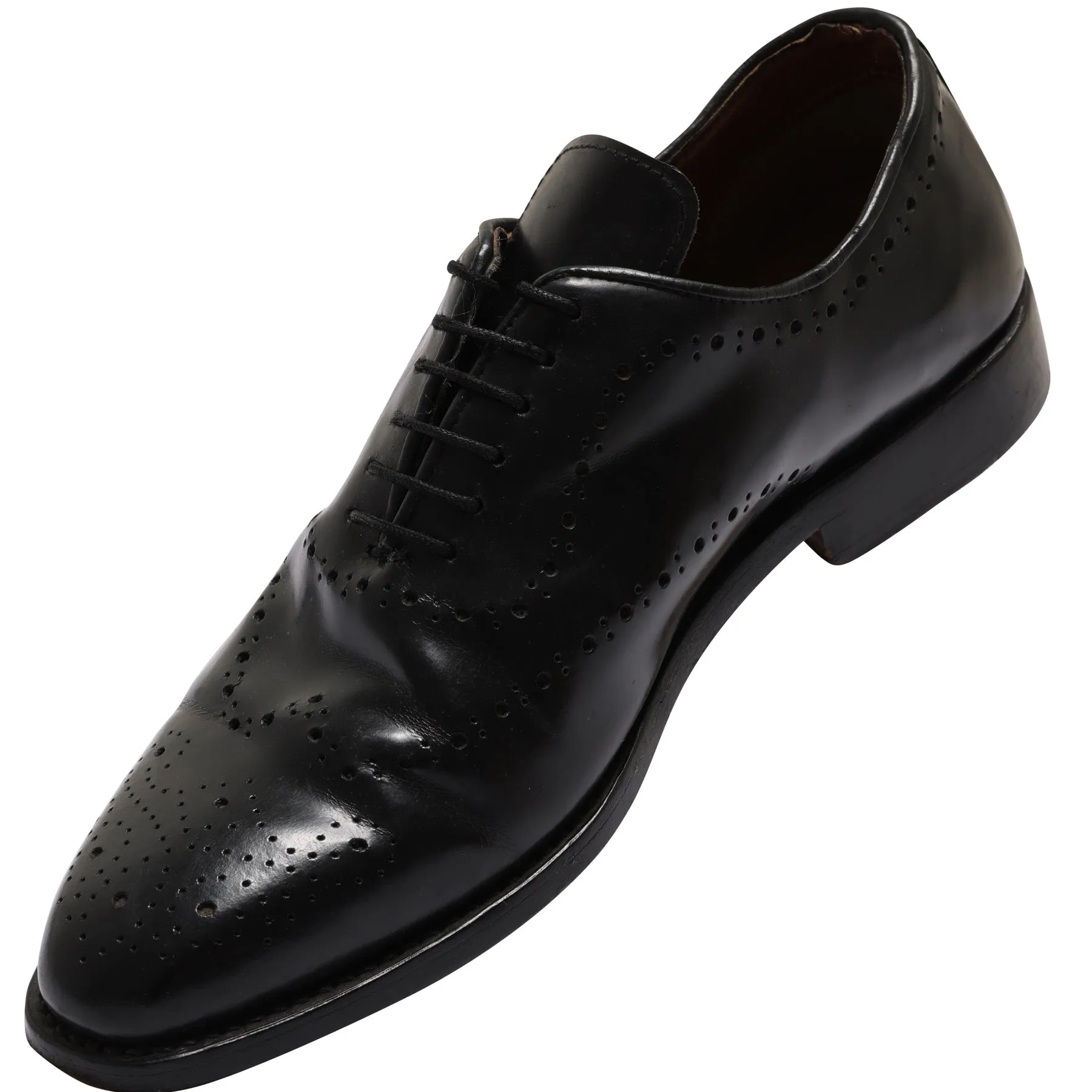 Quarter Perforations, High Sheen, Half Brogue Oxford