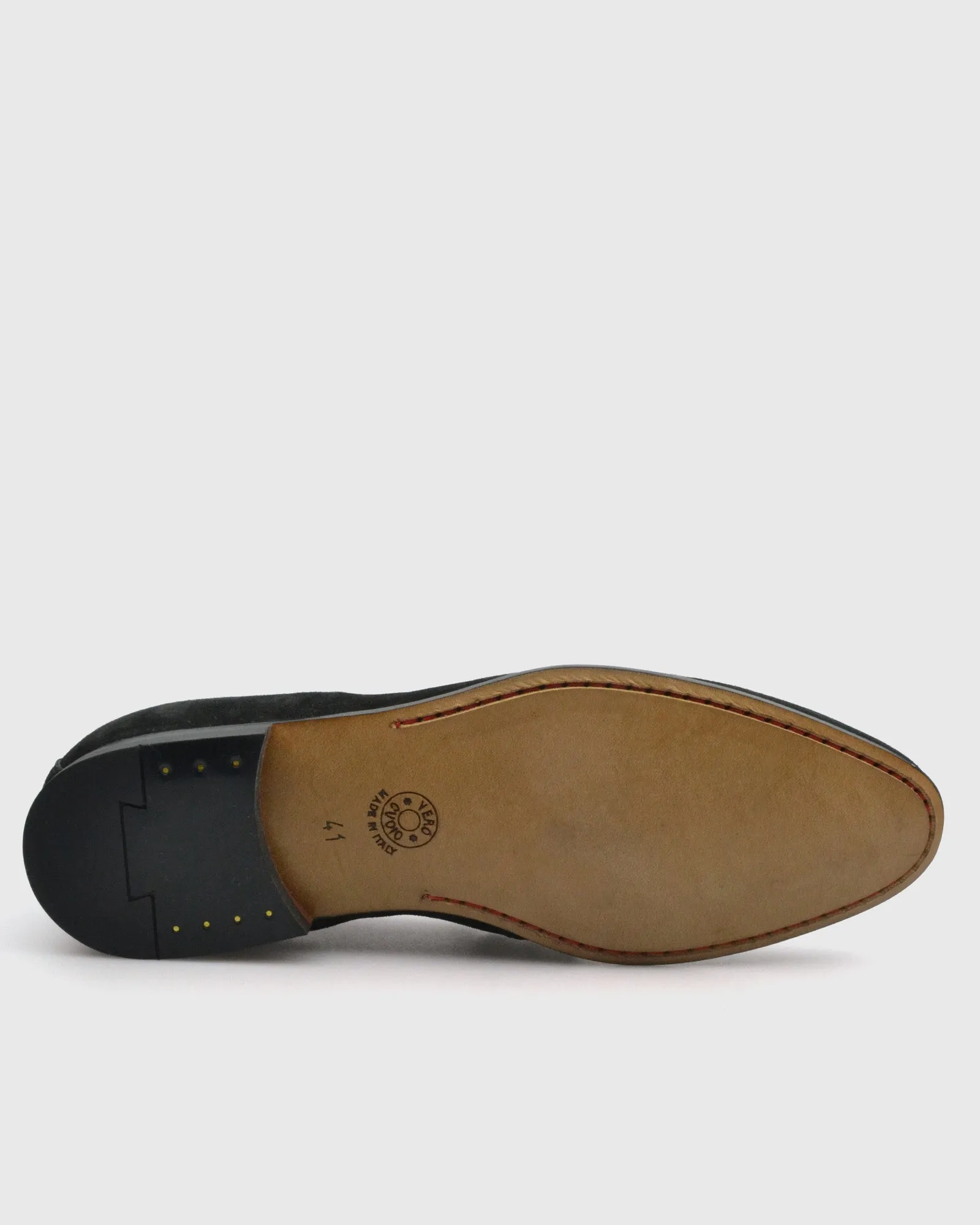 VINCENT & FRANKS S23VF-G SU BLACK SUEDE LOAFER
